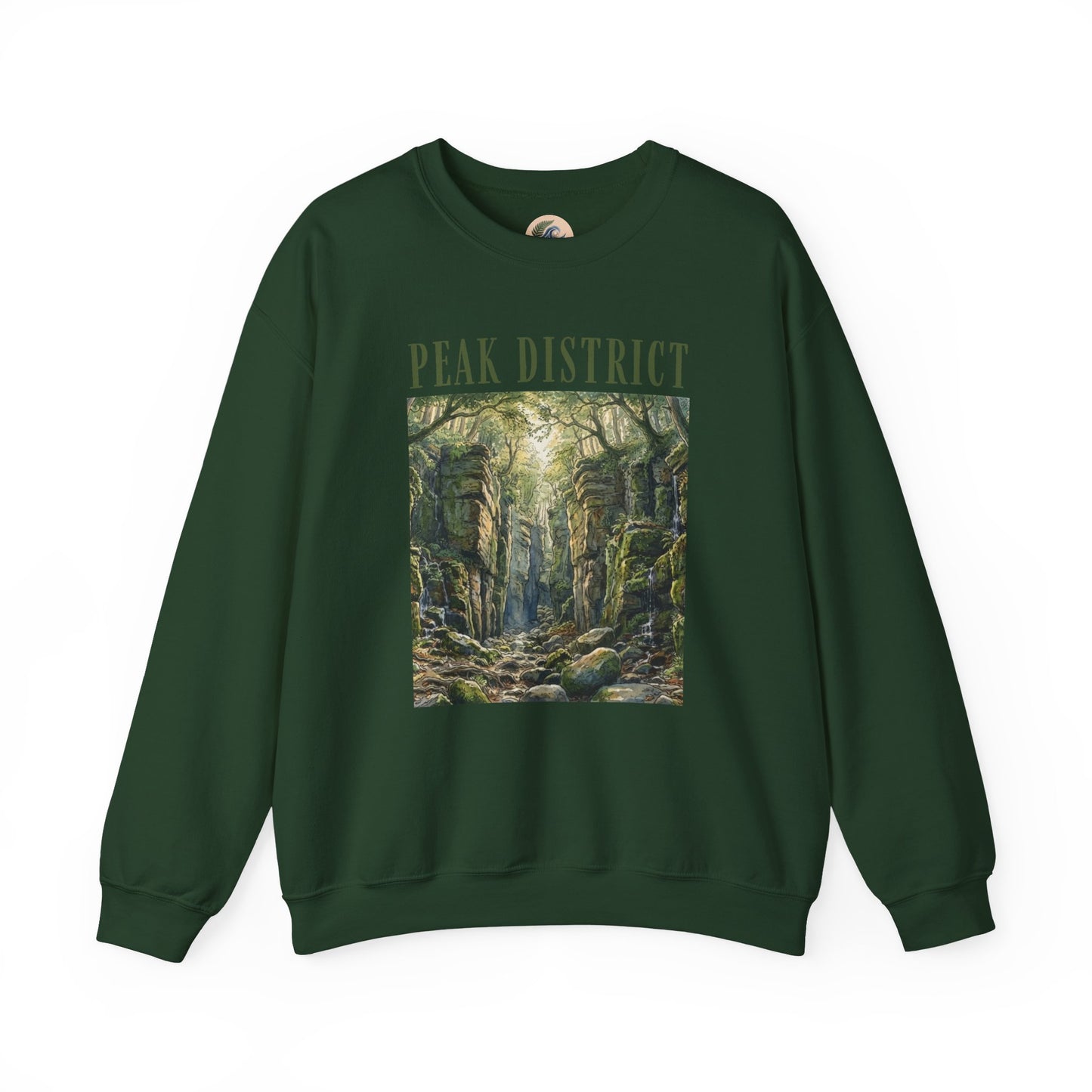Peak District Luds Church - Scenic Crewneck Sweatshirt