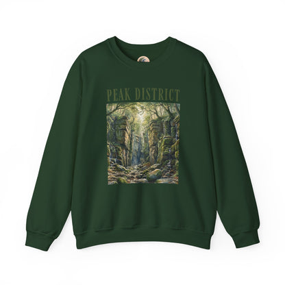 Peak District Luds Church - Scenic Crewneck Sweatshirt