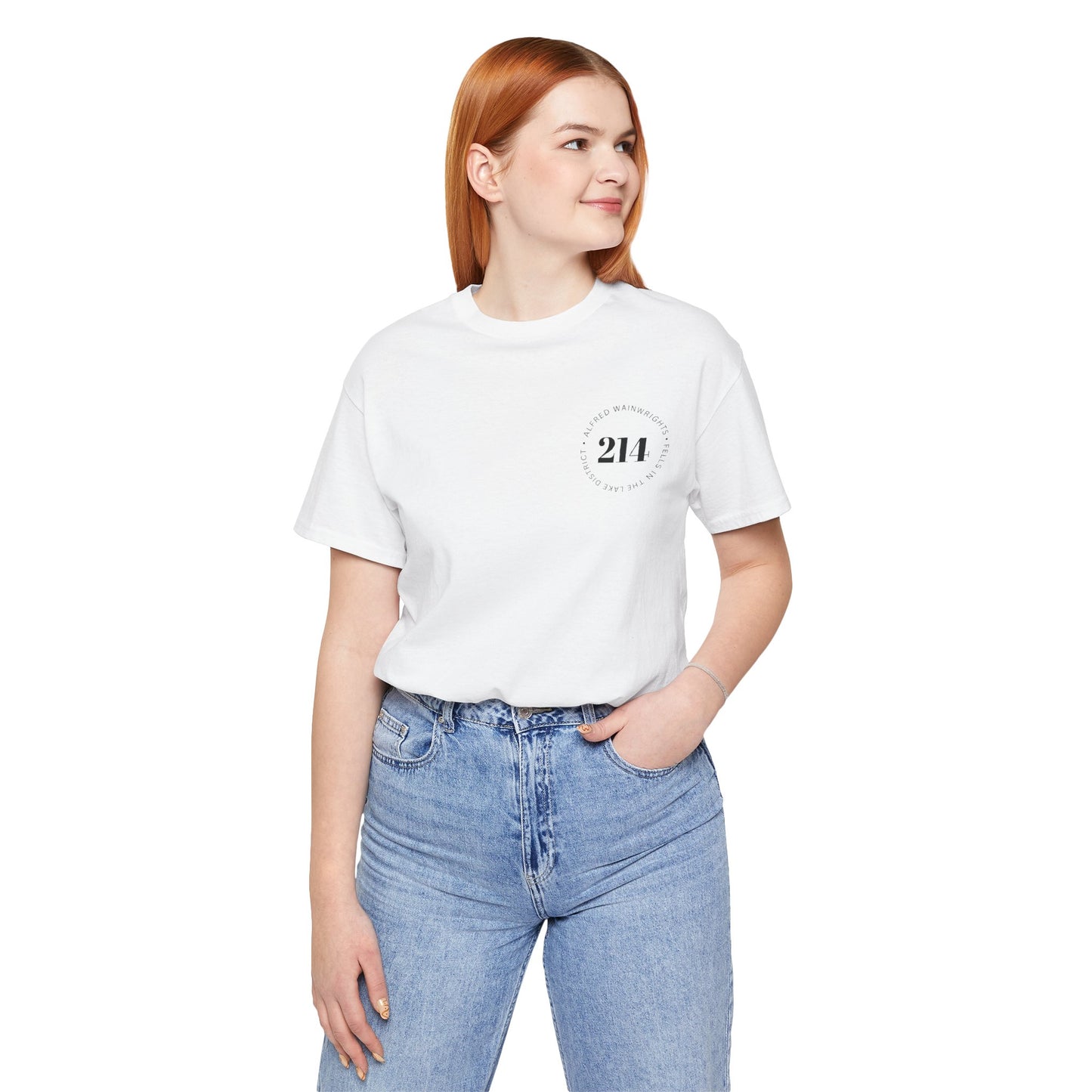 214 Wainwrights Minimalist Chest Logo T‑Shirt