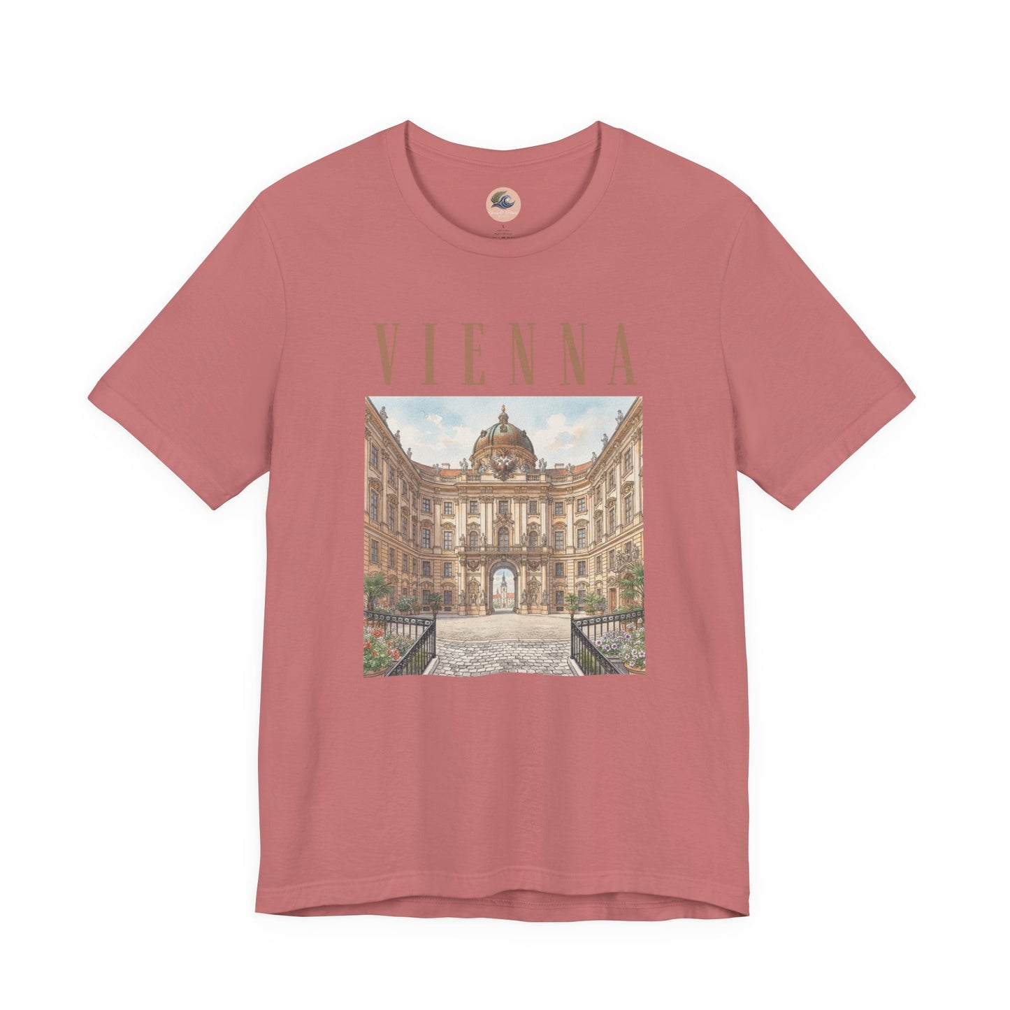 Vienna Photo Tee — Vintage Cityscape Travel T‑Shirt