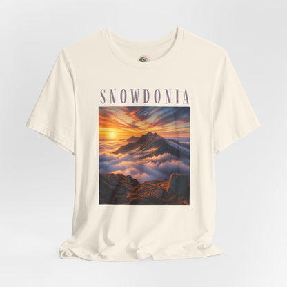 Snowdonia Mountain Sunset T‑Shirt