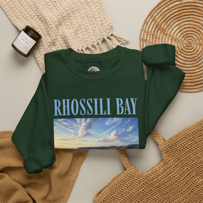 Rhossili Bay Scenic Crewneck Sweatshirt