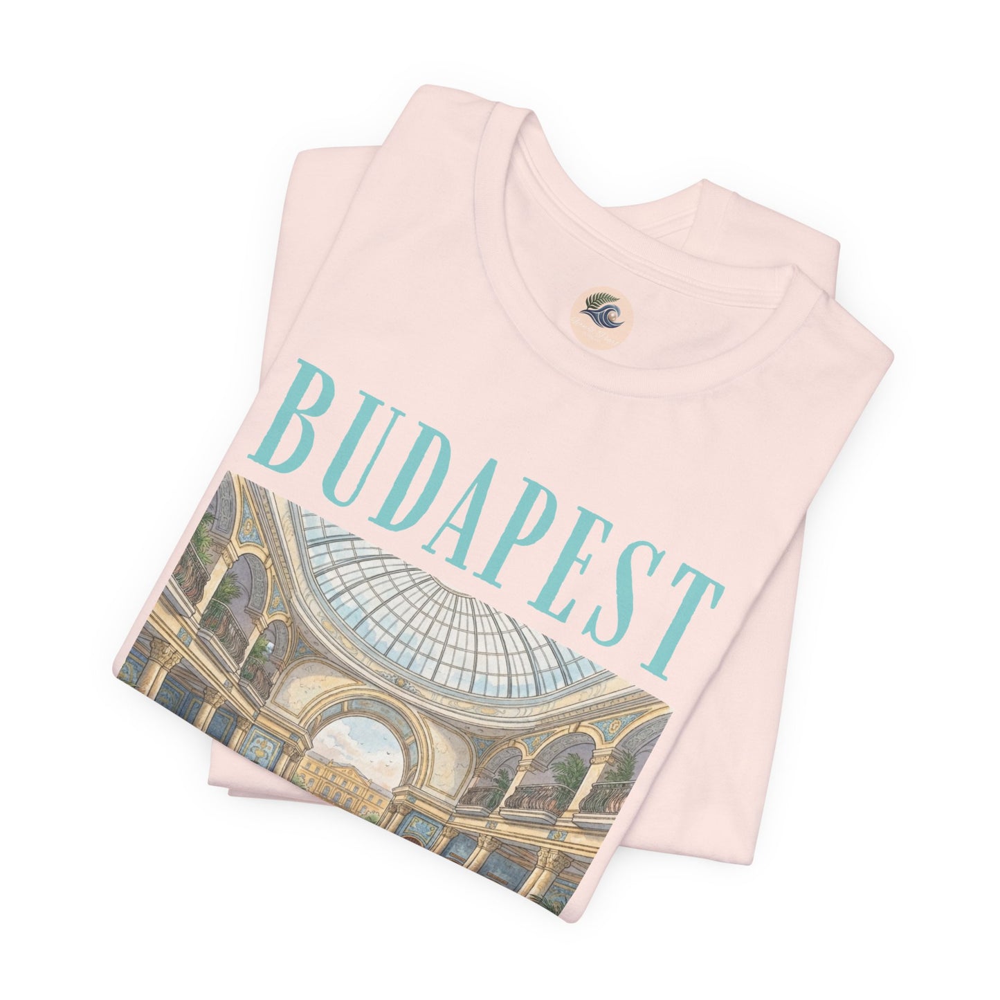 Budapest Thermal Baths Graphic Tee — Vintage Spa Travel T-Shirt