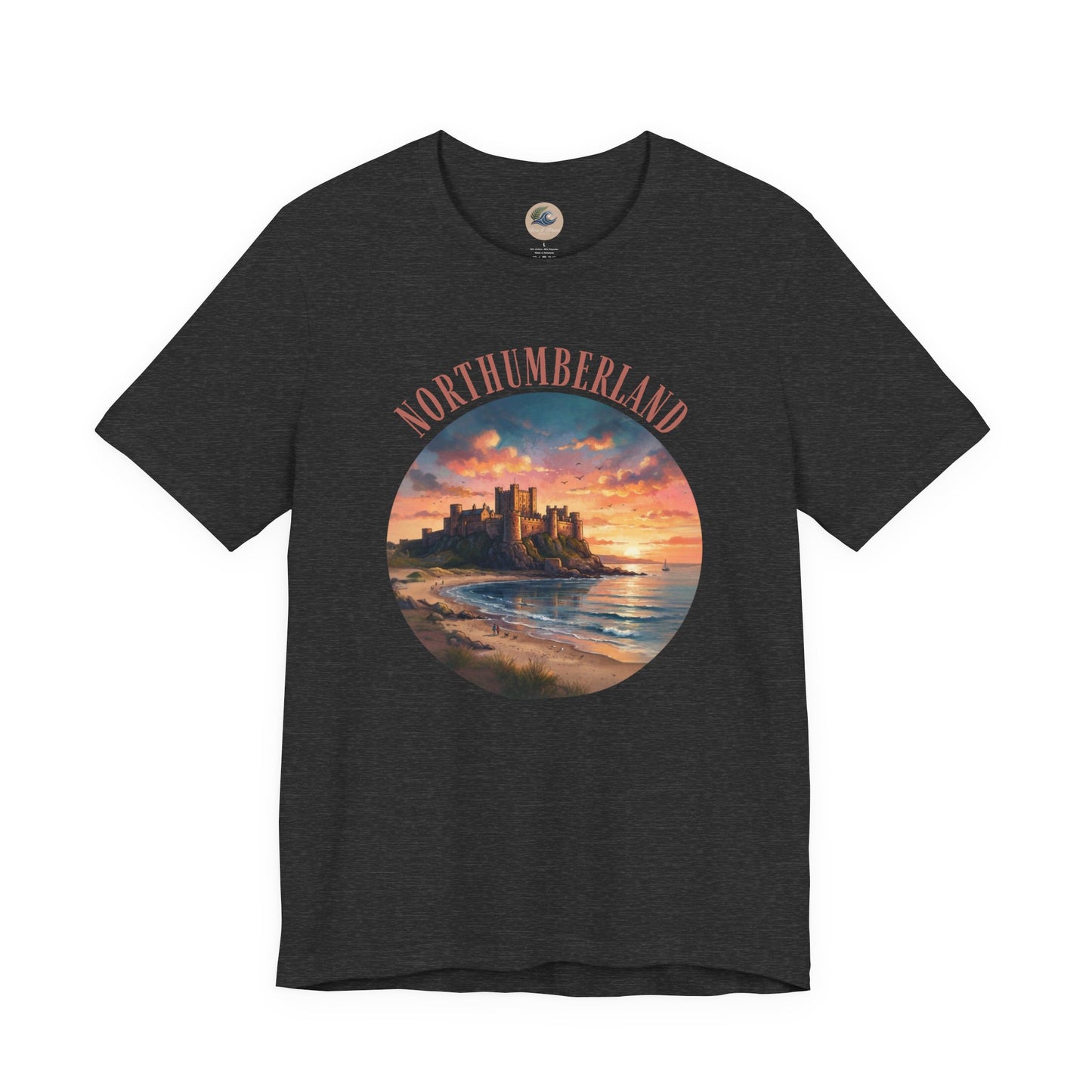 Northumberland Castle Sunset T‑Shirt