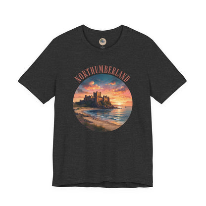 Northumberland Castle Sunset T‑Shirt