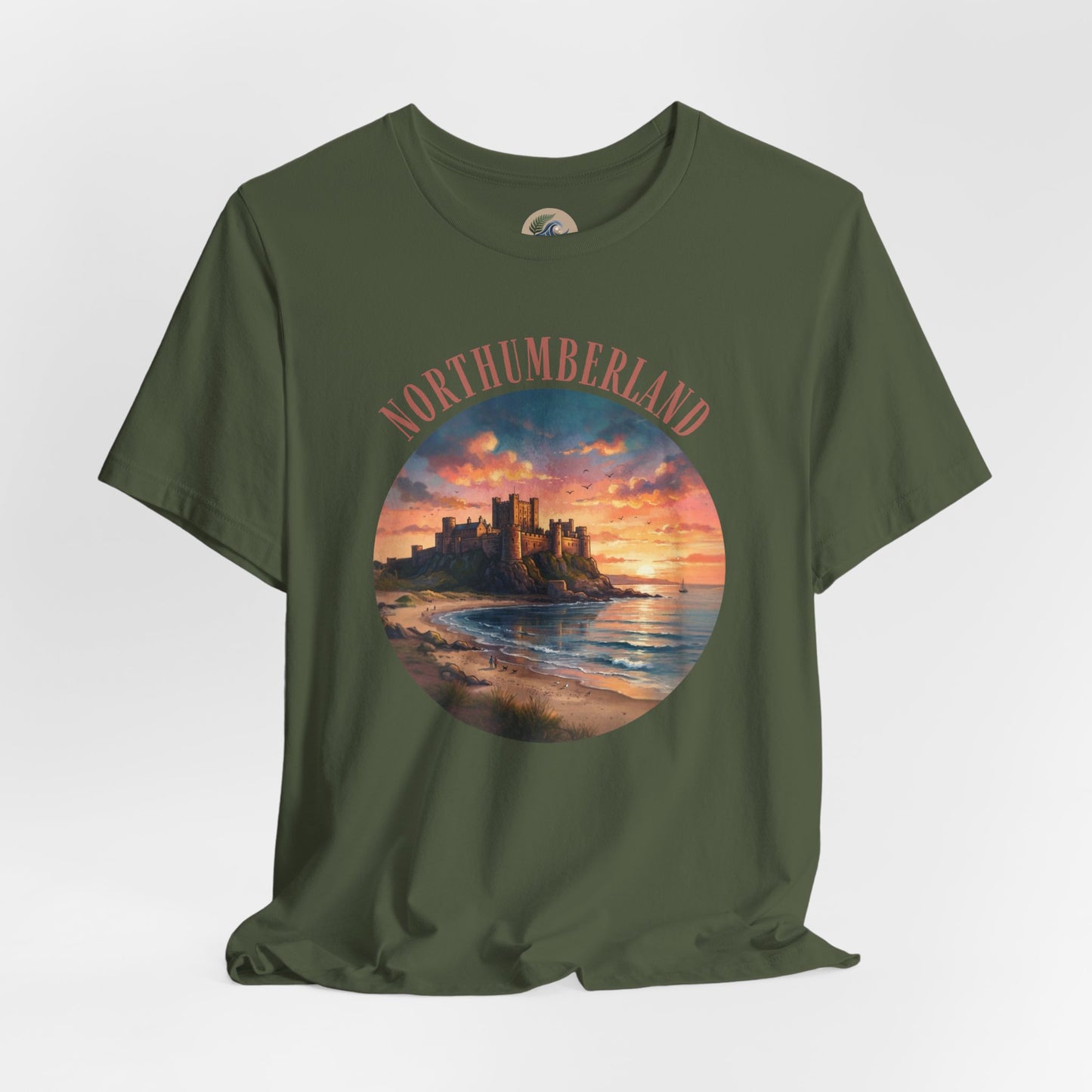 Northumberland Castle Sunset T‑Shirt