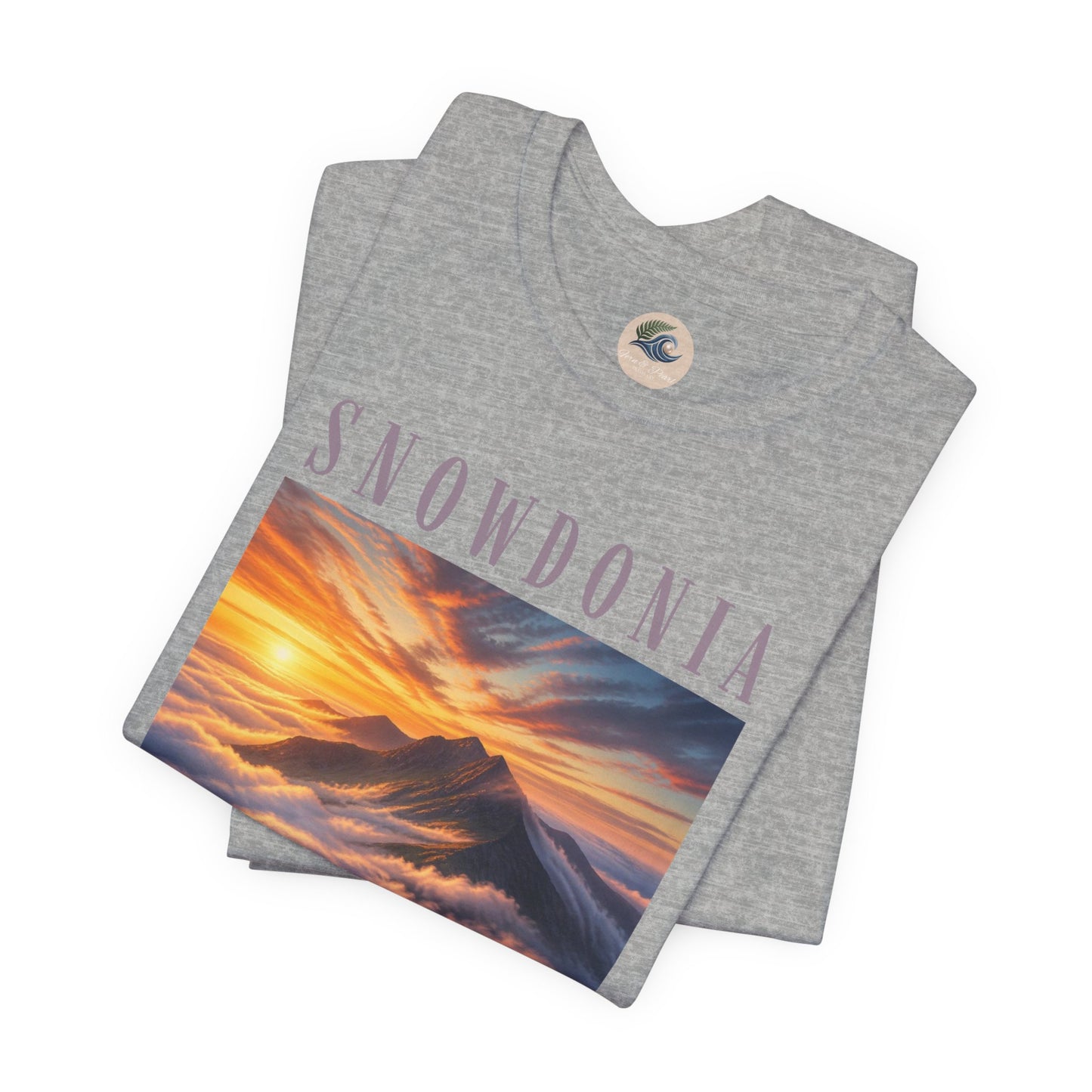 Snowdonia Mountain Sunset T‑Shirt