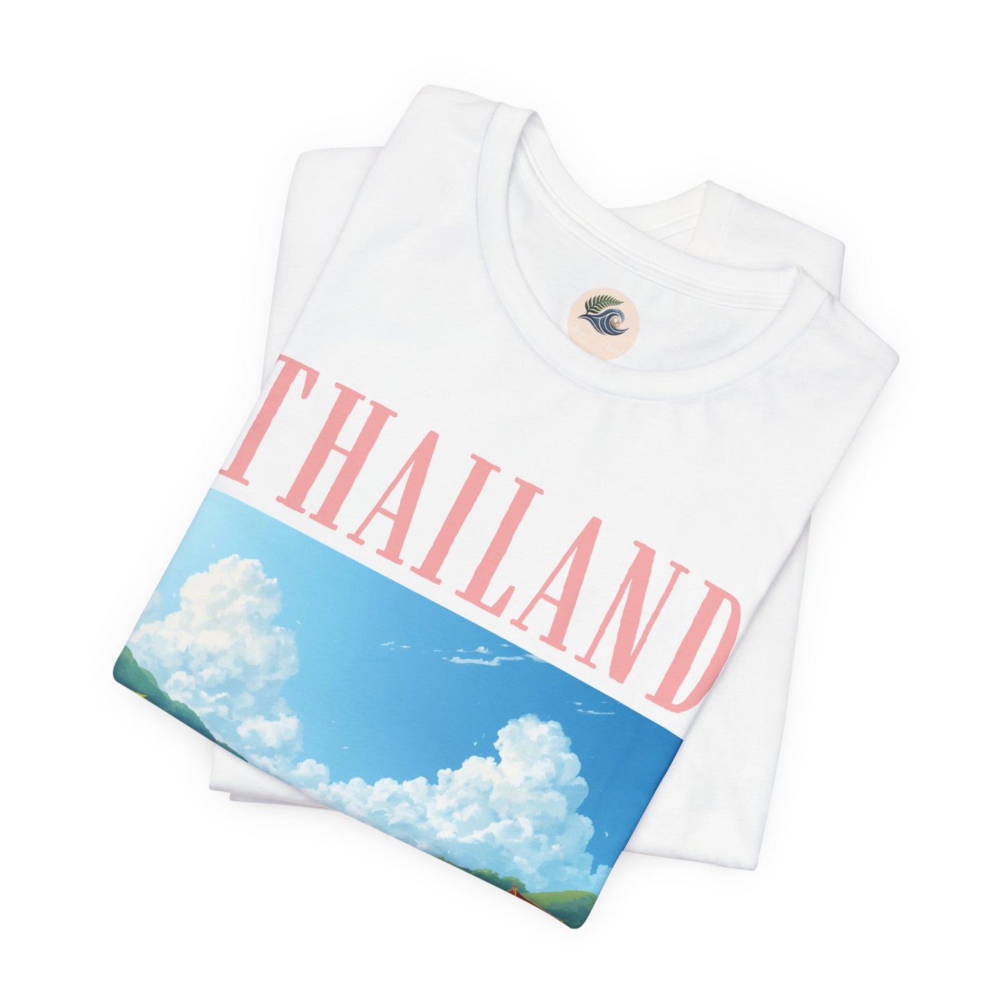 Thailand Scenic Tee — Tropical Rice Terrace Graphic T-Shirt