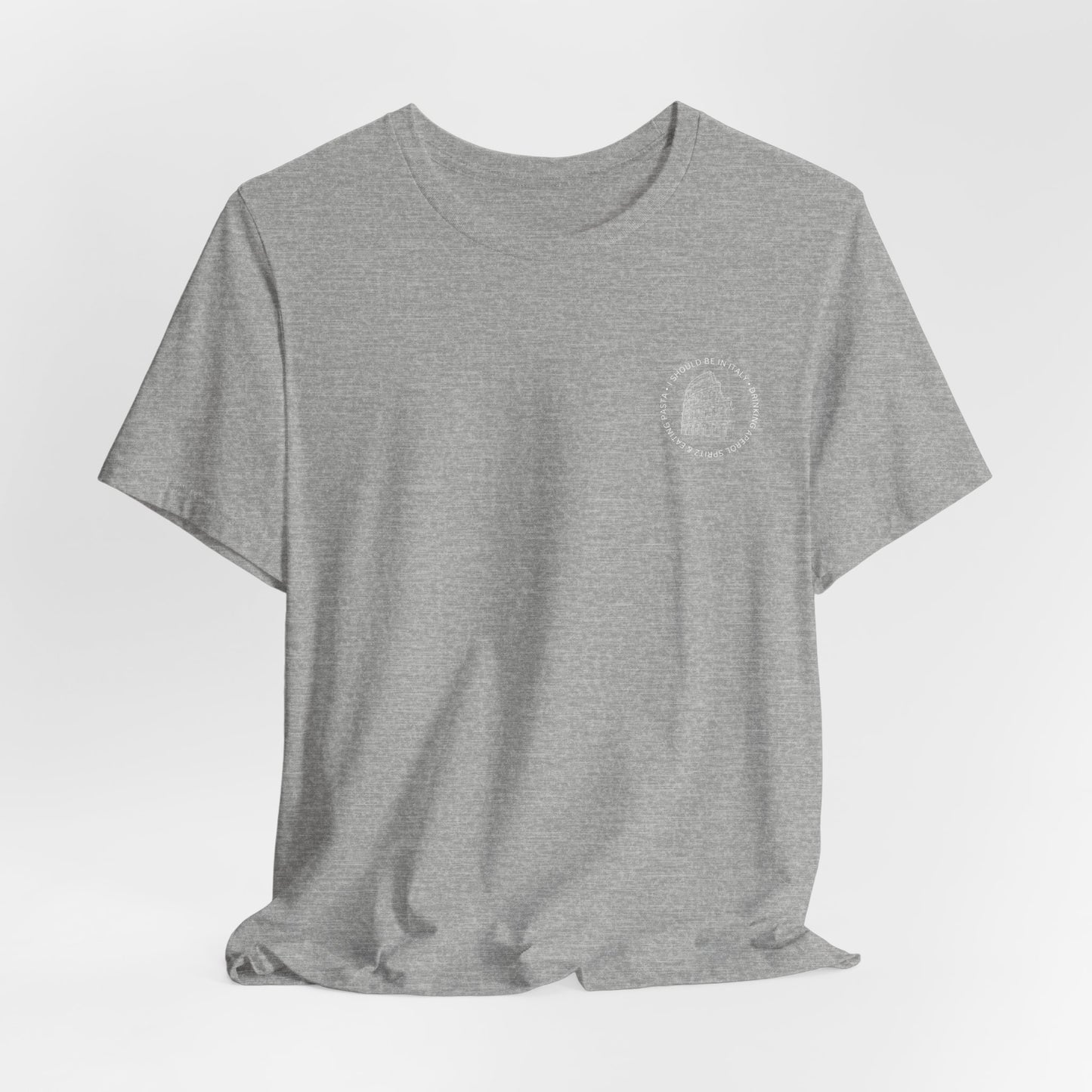 Aperol & Pasta Italy Tee — Minimalist Vintage Liberty Graphic T-Shirt