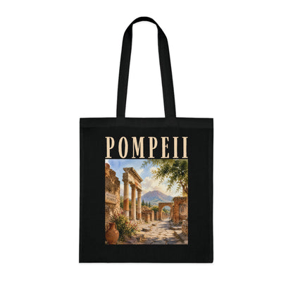 Pompeii Vintage Ruins Cotton Tote