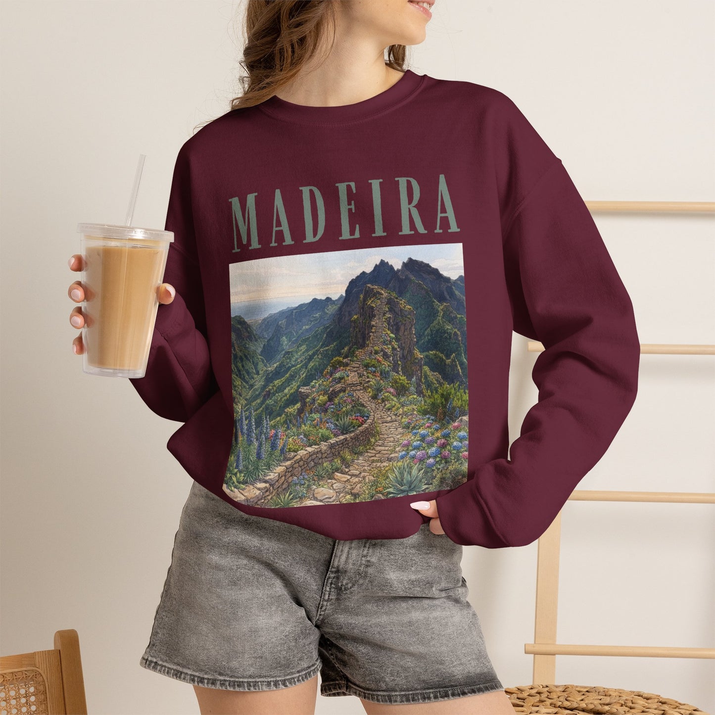 Madeira Mountain Trail Crewneck Sweatshirt