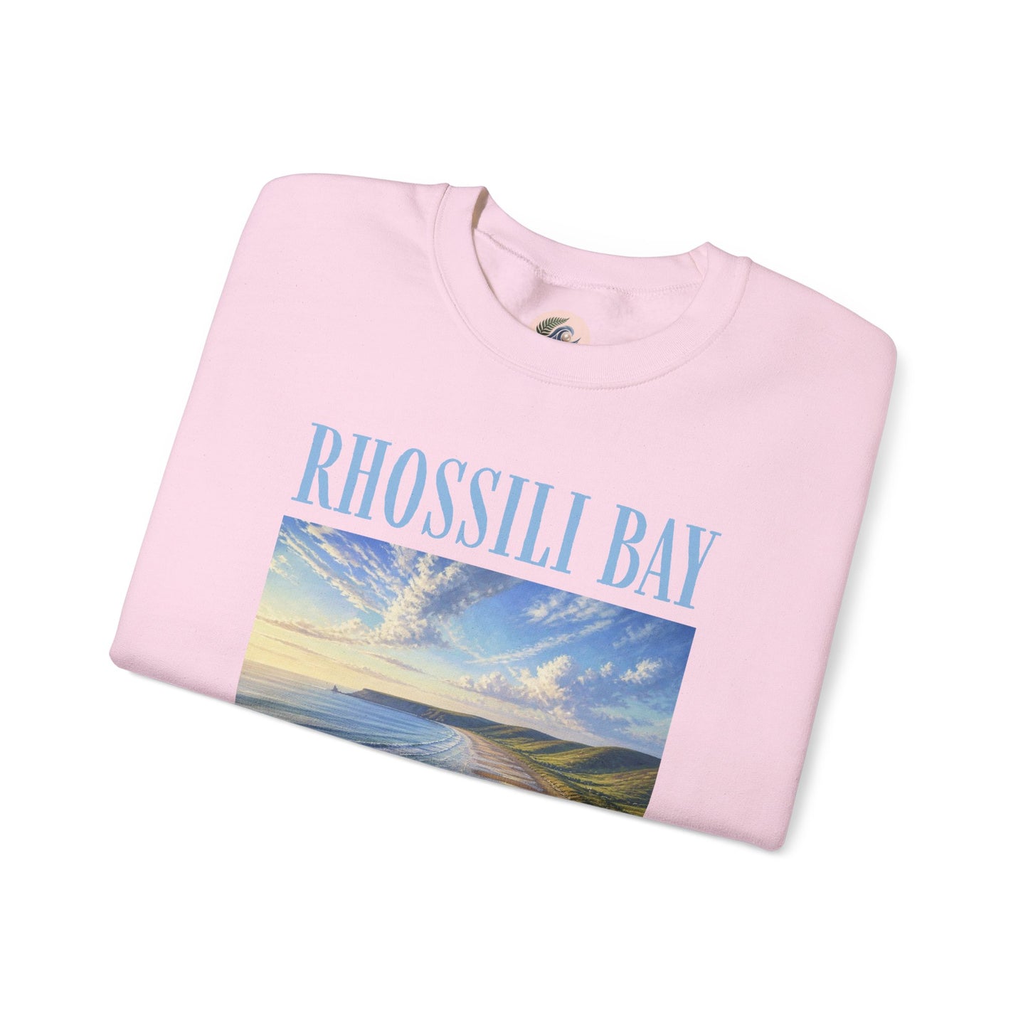 Rhossili Bay Scenic Crewneck Sweatshirt