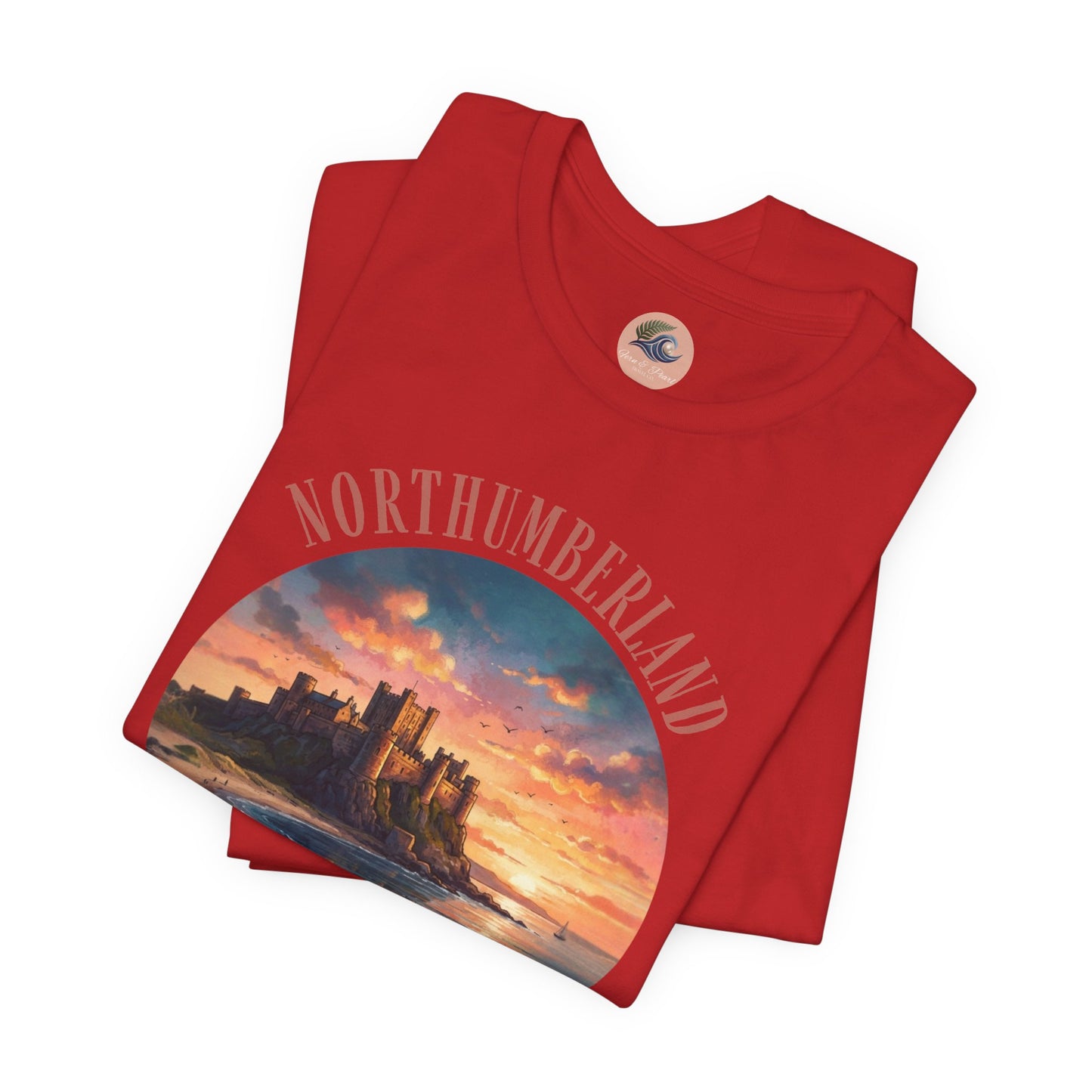 Northumberland Castle Sunset T‑Shirt