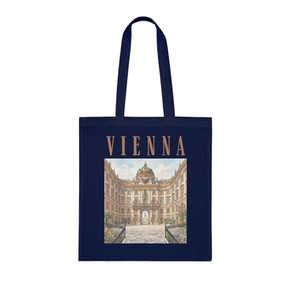 Vienna Architectural Photo Tote Bag – Vintage City Travel Souvenir