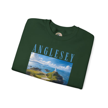 Anglesey Scenic Sweatshirt — Coastal Landscape Crewneck