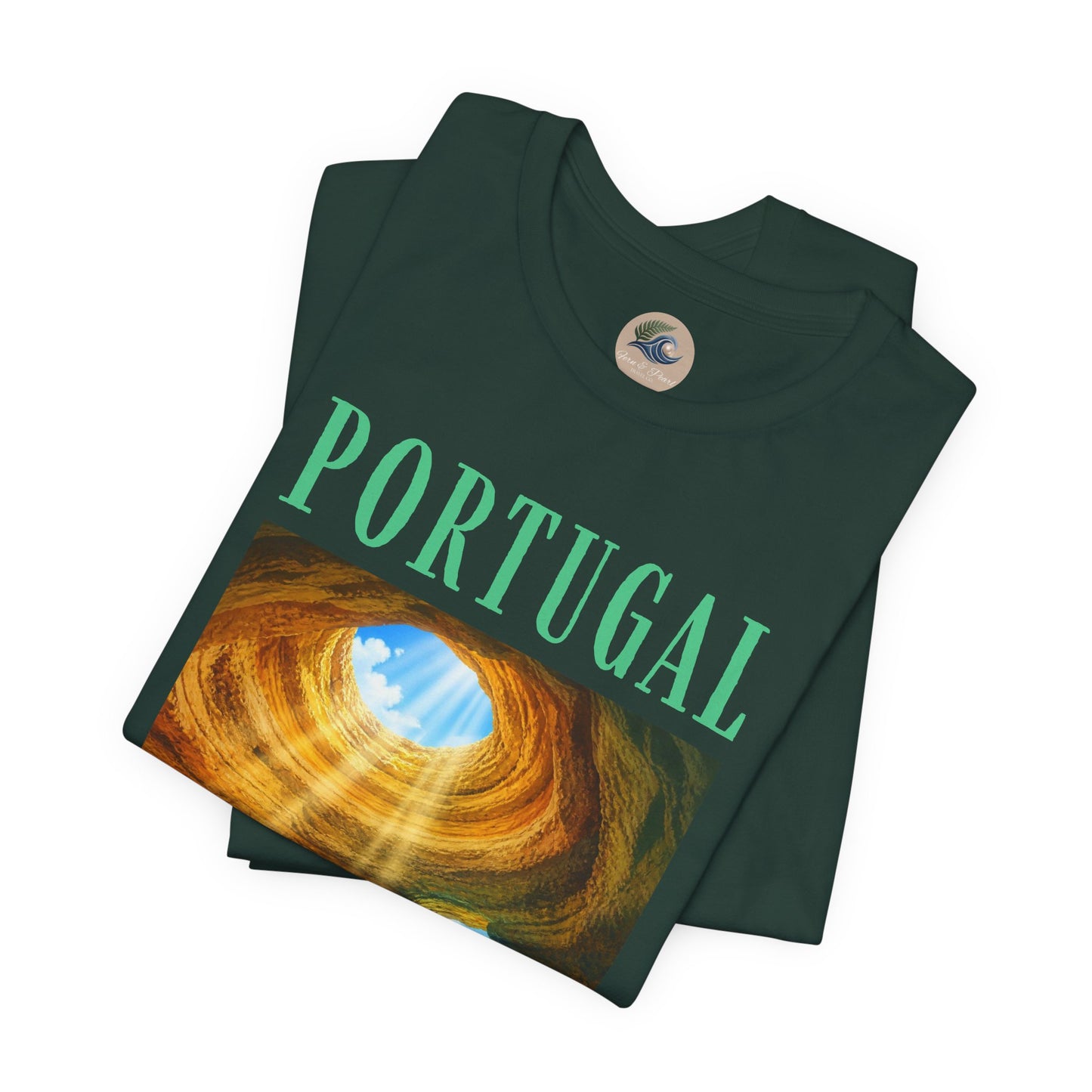 Portugal Benagil Cave Graphic Tee