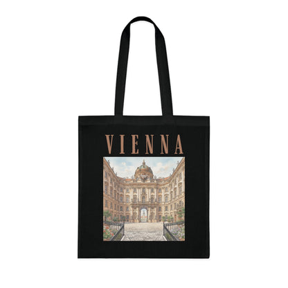 Vienna Architectural Photo Tote Bag – Vintage City Travel Souvenir