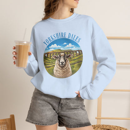 Yorkshire Dales Sheep Crewneck Sweatshirt