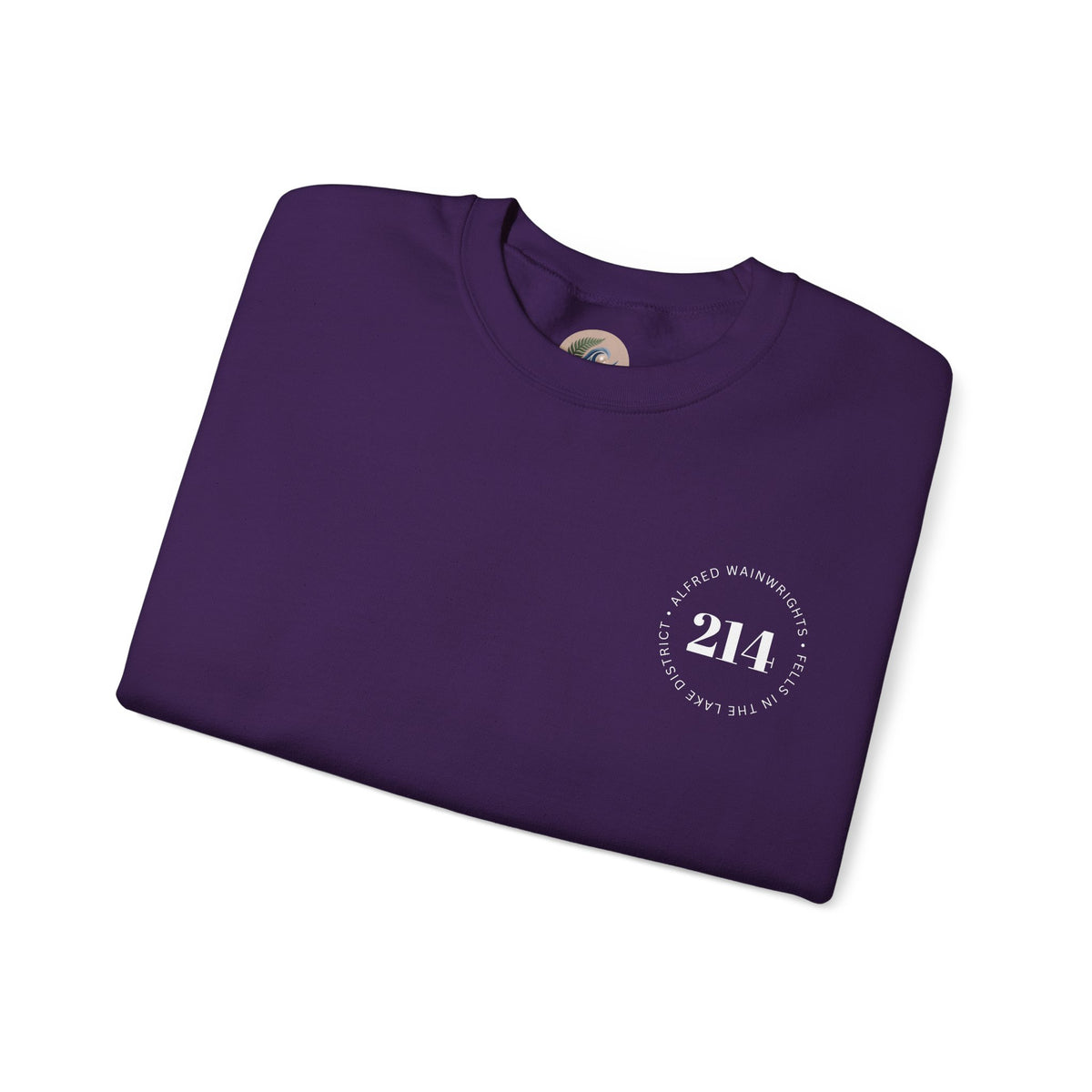 214 Wainwrights Minimalist Crewneck Sweatshirt — Small Chest Logo