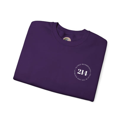 214 Wainwrights Minimalist Crewneck Sweatshirt — Small Chest Logo