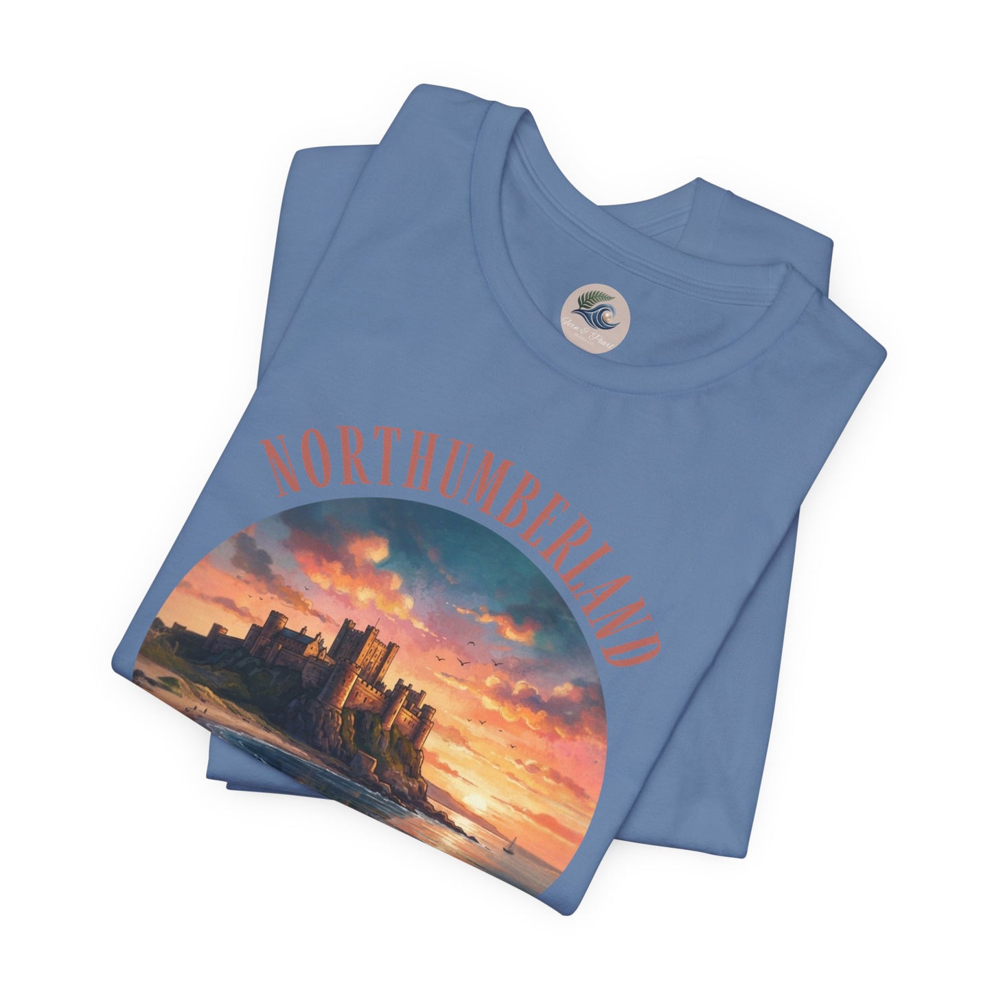 Northumberland Castle Sunset T‑Shirt