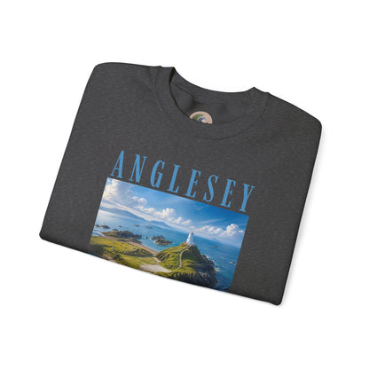 Anglesey Scenic Sweatshirt — Coastal Landscape Crewneck