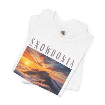 Snowdonia Mountain Sunset T‑Shirt