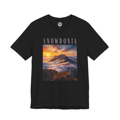 Snowdonia Mountain Sunset T‑Shirt
