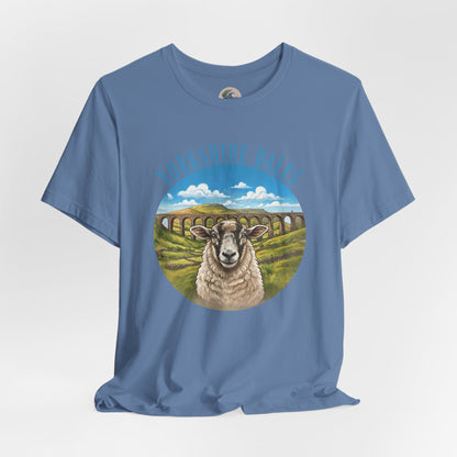 Yorkshire Dales Sheep T-Shirt — Scenic Countryside Tee