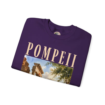 Pompeii Ruins Vintage Crewneck Sweatshirt