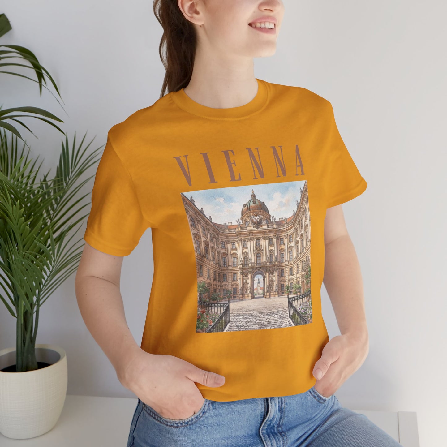 Vienna Photo Tee — Vintage Cityscape Travel T‑Shirt