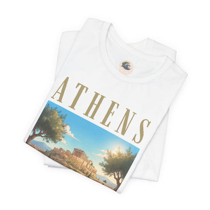 Athens Scenic Tee — Vintage Acropolis Travel T‑Shirt