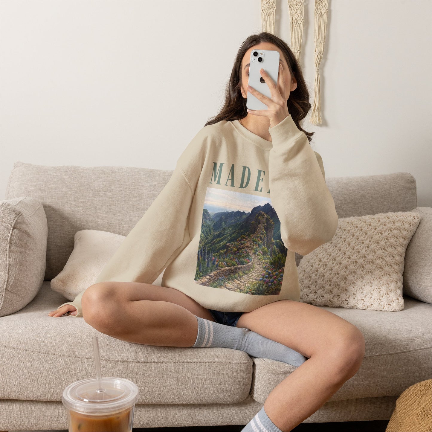 Madeira Mountain Trail Crewneck Sweatshirt