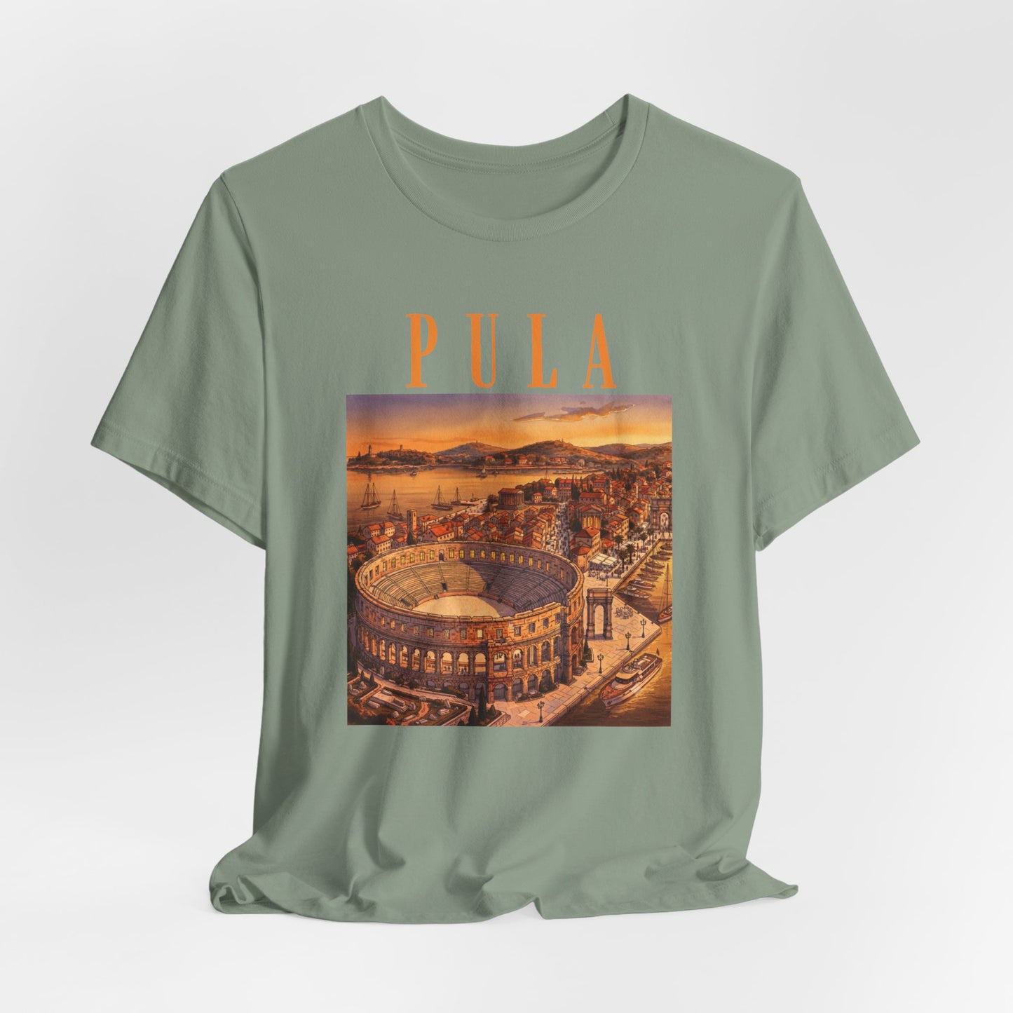 Pula Arena Sunset - Scenic Croatia Tee