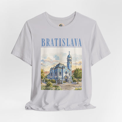 Bratislava Watercolor Church T-Shirt