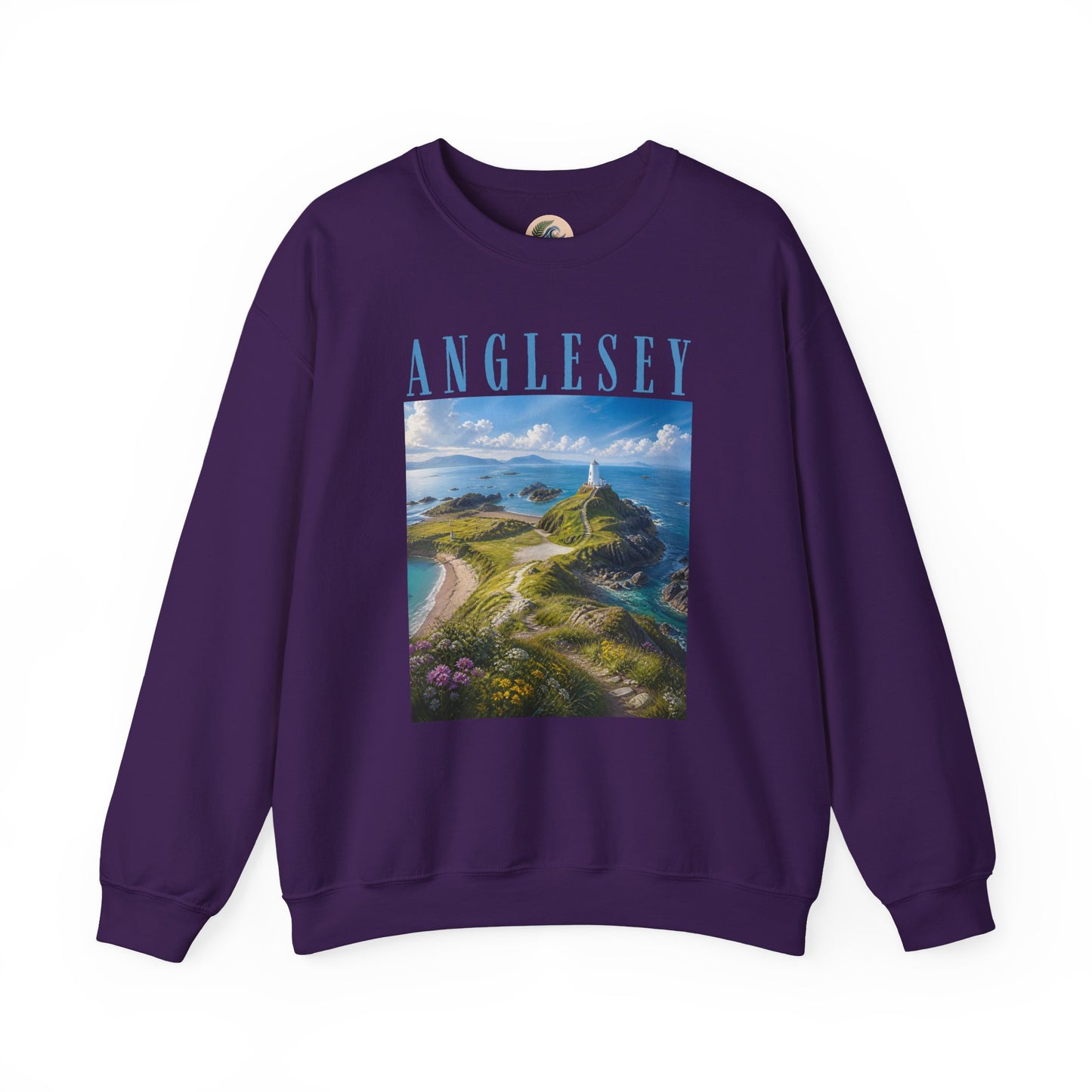 Anglesey Scenic Sweatshirt — Coastal Landscape Crewneck