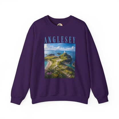 Anglesey Scenic Sweatshirt — Coastal Landscape Crewneck