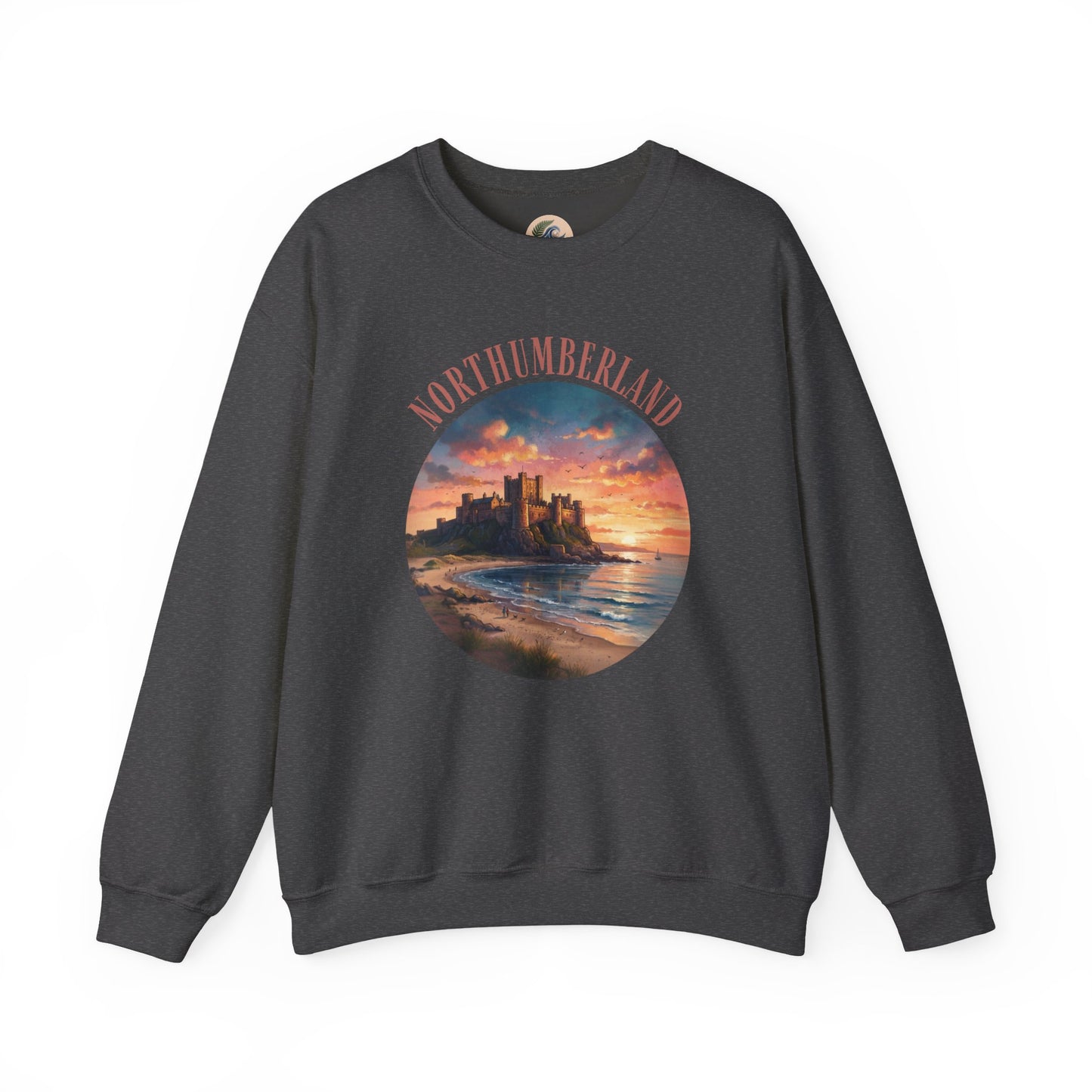 Northumberland Castle Sweatshirt — Scenic Sunset Crewneck