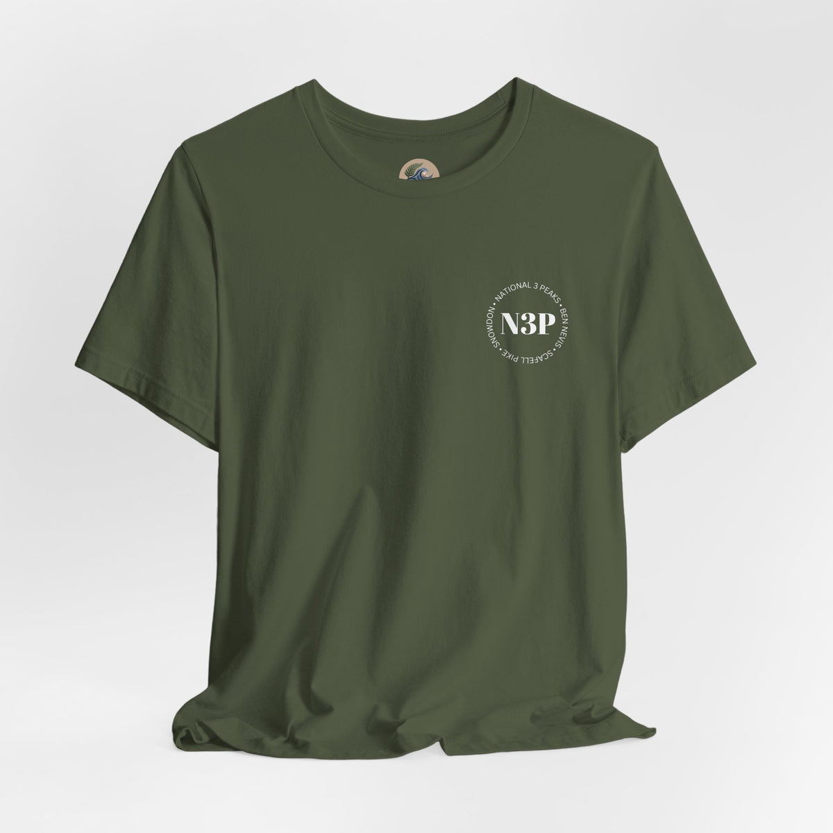 N3P National 3 Peaks - Logo Chest T-Shirt