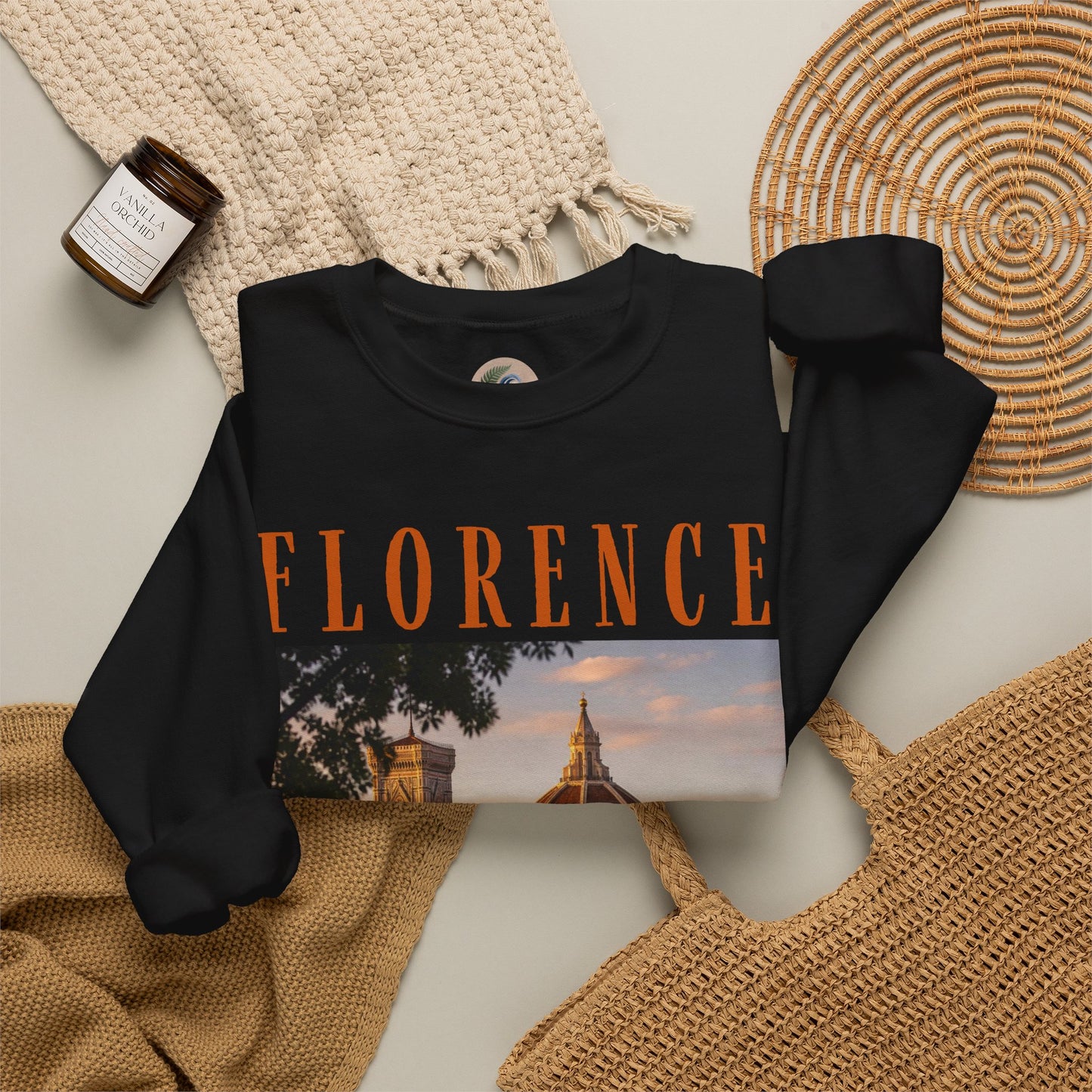 Florence Duomo Crewneck Sweatshirt – Vintage Travel Graphic