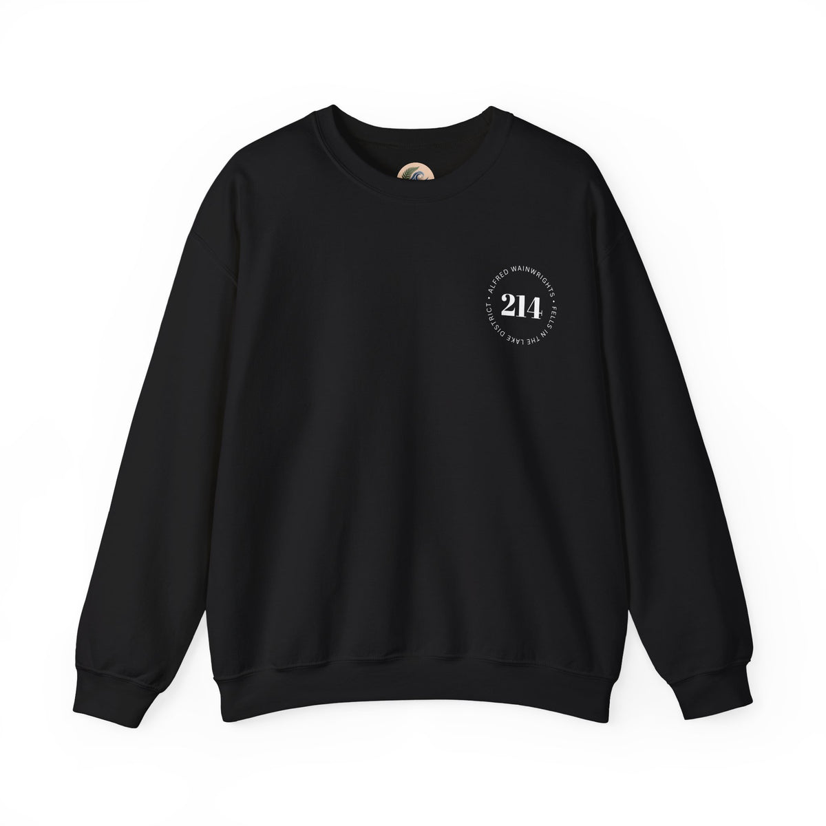 214 Wainwrights Minimalist Crewneck Sweatshirt — Small Chest Logo