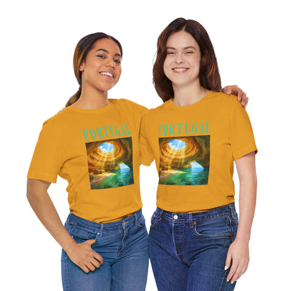 Portugal Benagil Cave Graphic Tee