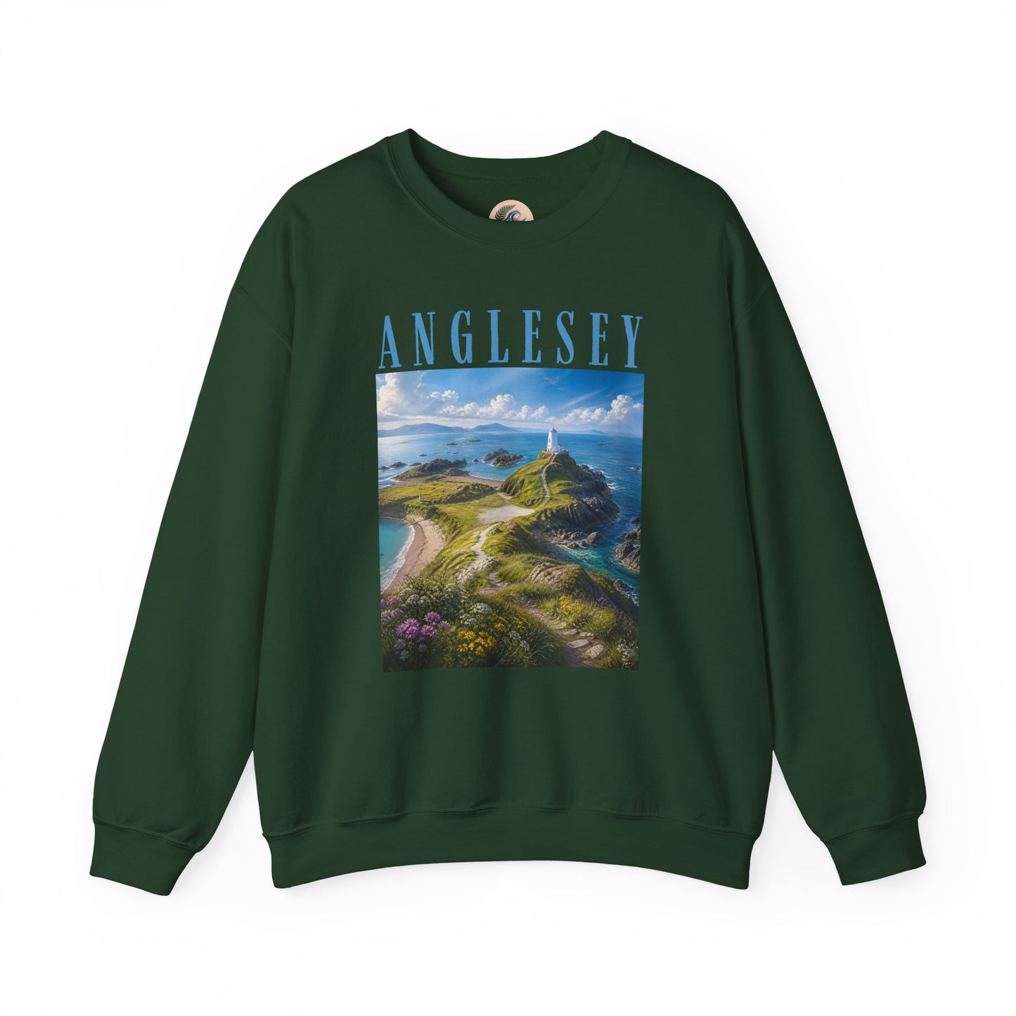 Anglesey Scenic Sweatshirt — Coastal Landscape Crewneck