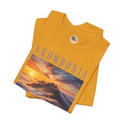 Snowdonia Mountain Sunset T‑Shirt