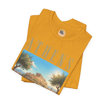 Athens Scenic Tee — Vintage Acropolis Travel T‑Shirt