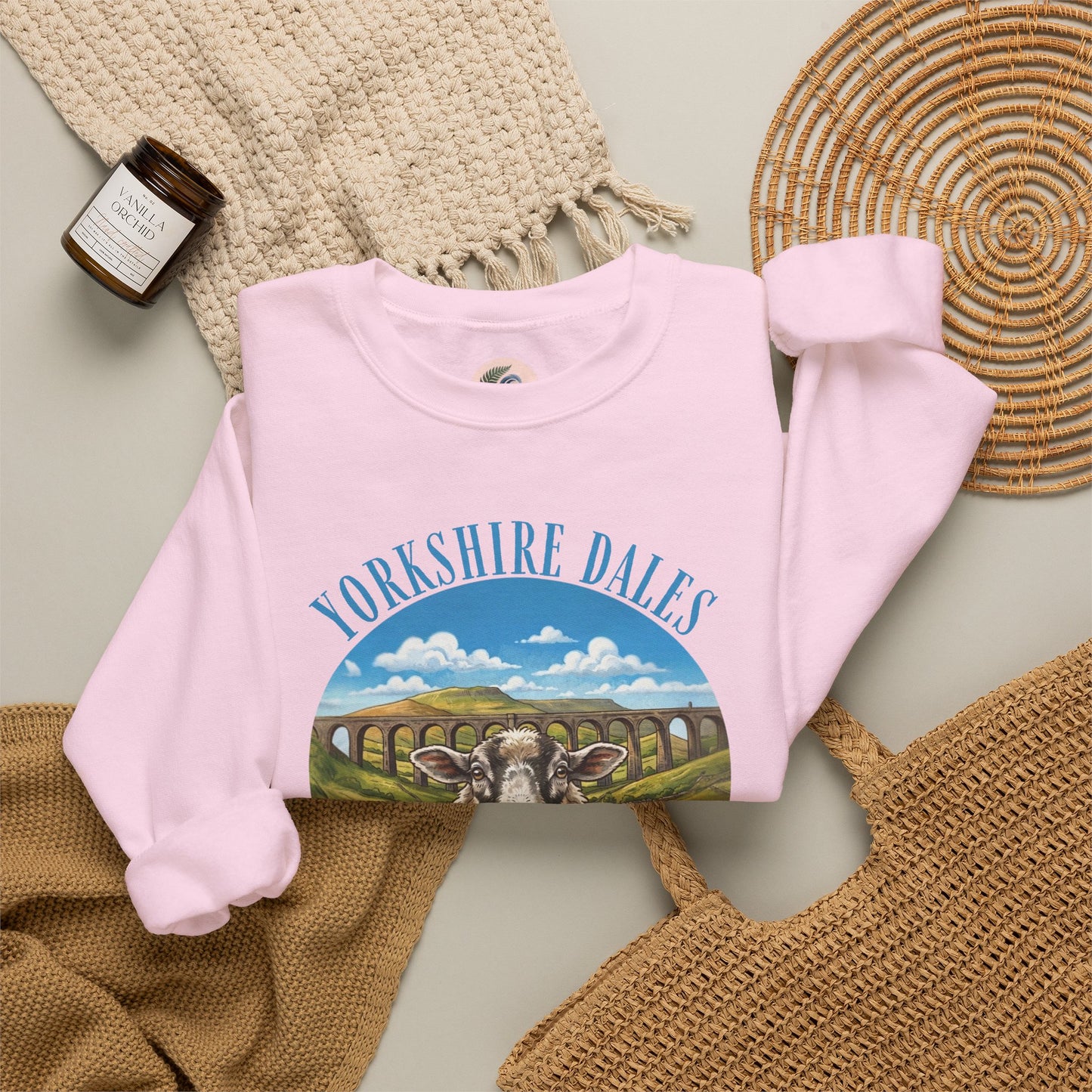 Yorkshire Dales Sheep Crewneck Sweatshirt