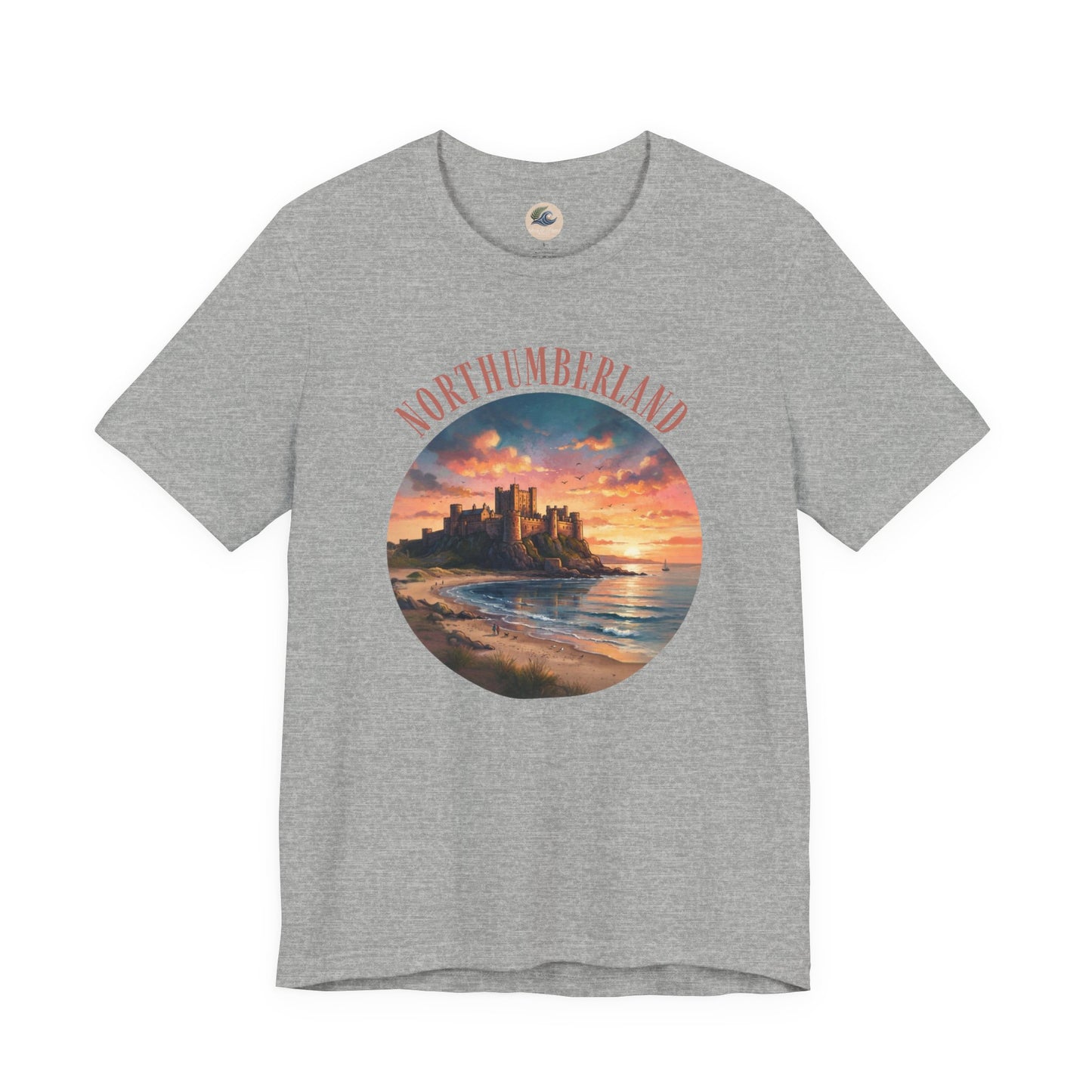 Northumberland Castle Sunset T‑Shirt