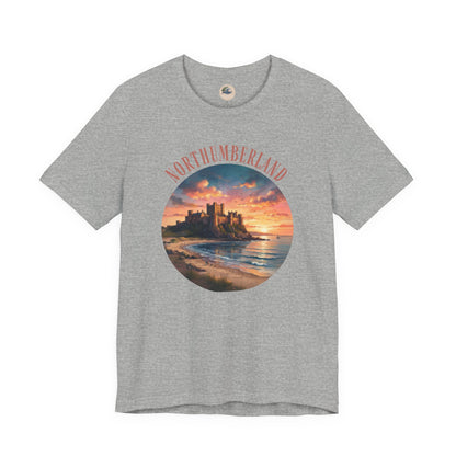 Northumberland Castle Sunset T‑Shirt