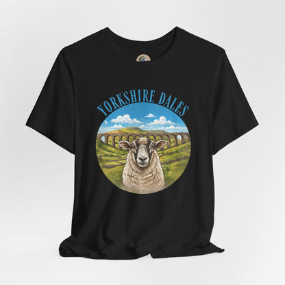 Yorkshire Dales Sheep T-Shirt — Scenic Countryside Tee