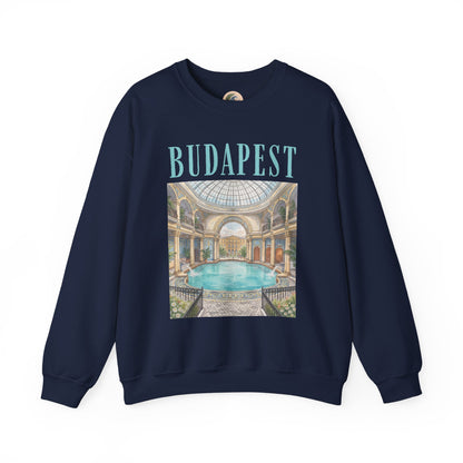 Budapest Thermal Bath Crewneck Sweatshirt
